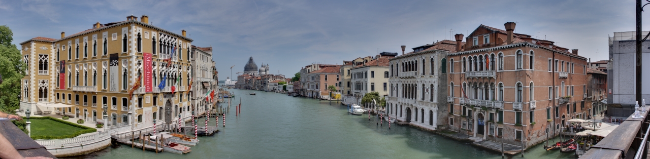 Venice - View east from Accademia Bridge